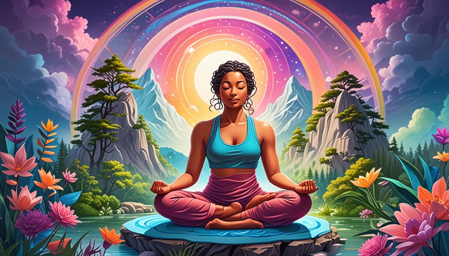 Integrating Meditation Practices in Goal Visualization and Positive Affirmations