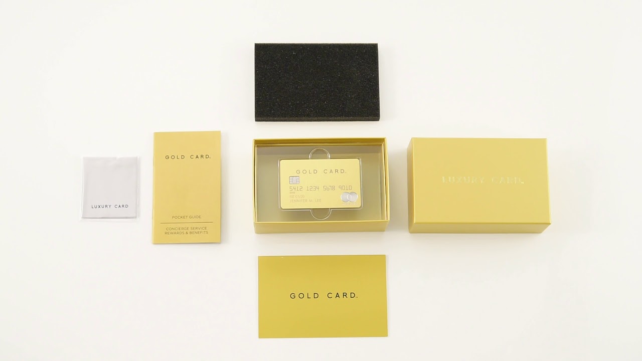 Apply for the Luxury MasterCard Gold Credit Card A Step-by-Step Guide